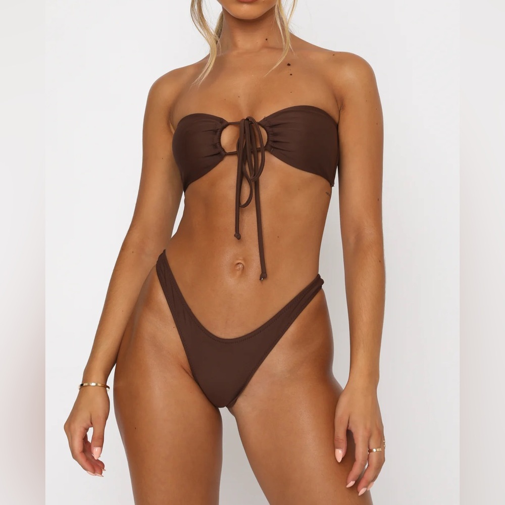 White Fox Golden Hour Bikini Top